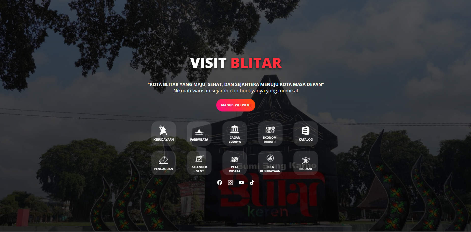 Website VISIT BLITAR